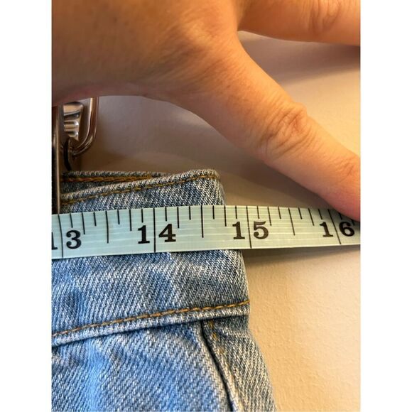 NWT PrettyLittleThing Shape Rip Detail Wide-leg jeans size 4 light blue wash - Picture 6 of 11